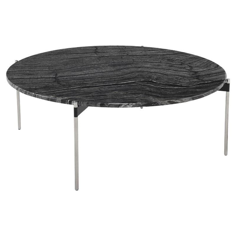 Pixie Coffee Table-Nuevo-NUEVO-HGNA497-Coffee TablesSilver Legs-Black wood vein-10-France and Son