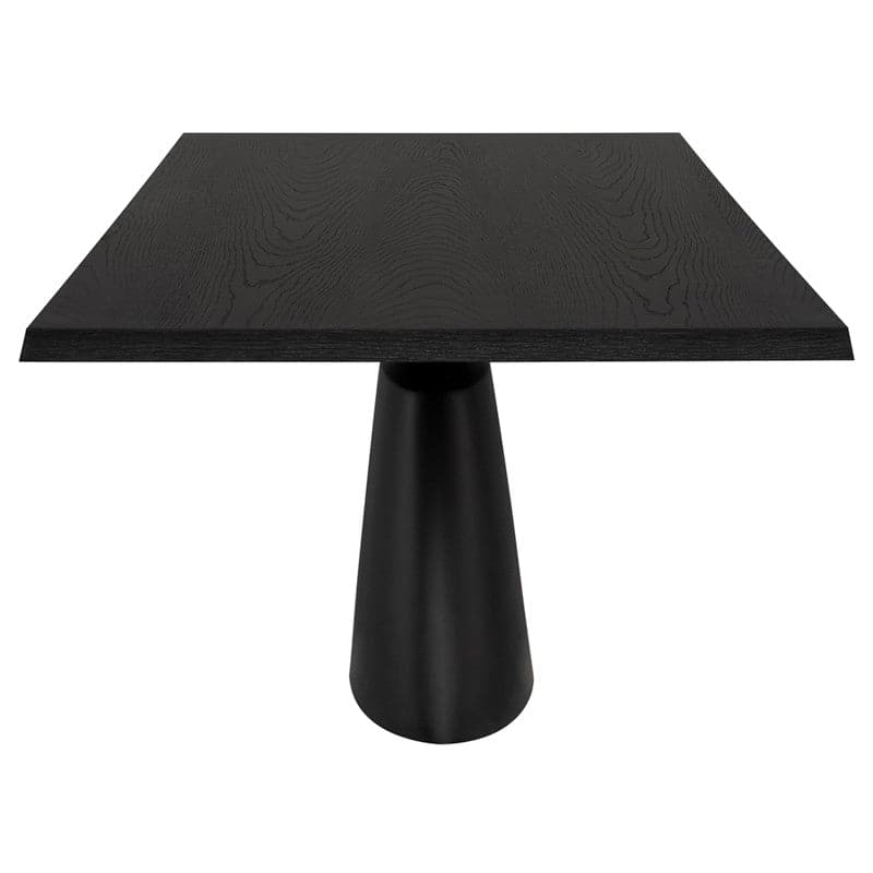 Taji Dining Table - Rectangle-Nuevo-NUEVO-HGNE236-Dining TablesLarge-Onyx on Top-Black-3-France and Son