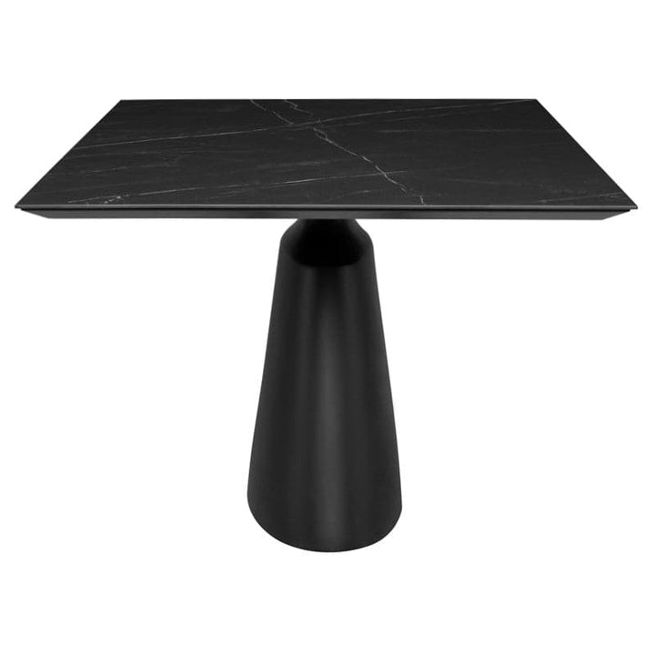 Taji Dining Table - Rectangle-Nuevo-NUEVO-HGNE236-Dining TablesLarge-Onyx on Top-Black-5-France and Son