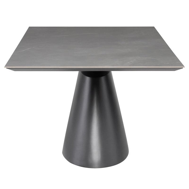 Taji Dining Table - Rectangle-Nuevo-NUEVO-HGNE236-Dining TablesLarge-Onyx on Top-Black-13-France and Son