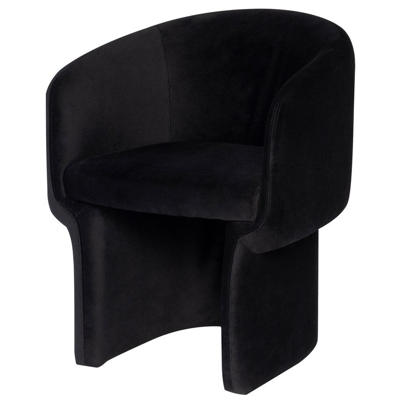 Clementine Dining Chair-Nuevo-NUEVO-HGSC704-Dining Chairsblack velour-23-France and Son