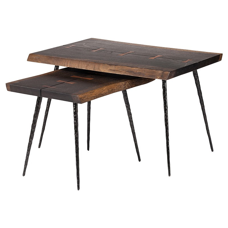 Nexa Nesting Side Tables-Nuevo-NUEVO-HGSR609-Side Tables-1-France and Son