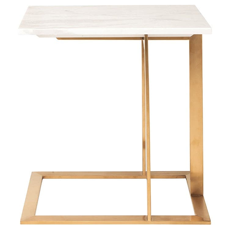 Dell Side Table-Nuevo-NUEVO-HGNA287-Side Tablesbrushed gold base-Black-8-France and Son
