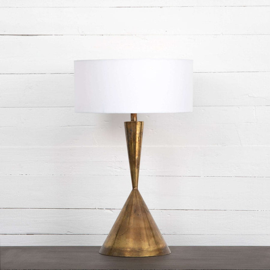 Clement Table Lamp-Four Hands-FH-101206-003-Table LampsBurnt Brass-1-France and Son