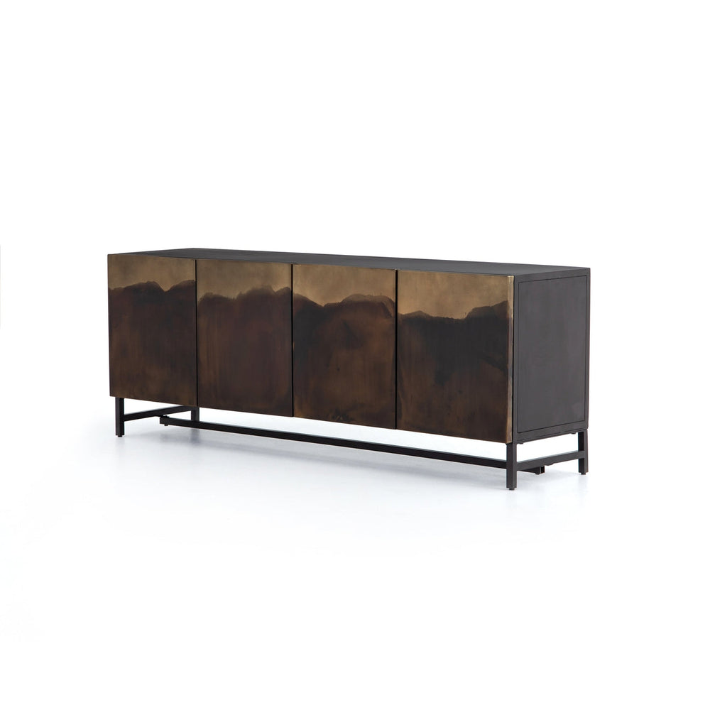 Stormy Media Console-Four Hands-FH-IELE-122-Media Storage / TV Stands-1-France and Son