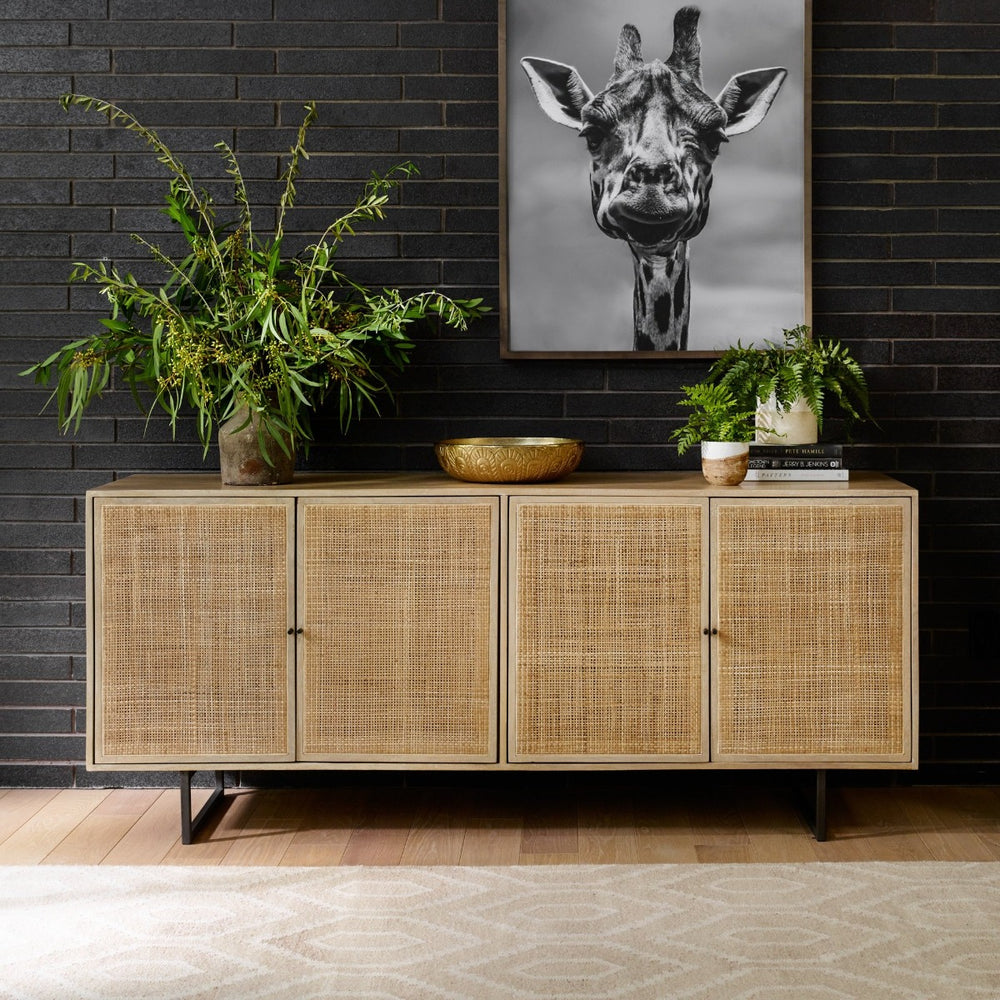 Carmel Sideboard-Four Hands-FH-IPRS-002-Sideboards & CredenzasNatural Mango-2-France and Son
