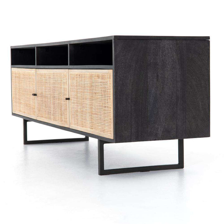 Carmel Media Console-Four Hands-FH-IPRS-003-Media Storage / TV StandsNatural Mango-7-France and Son