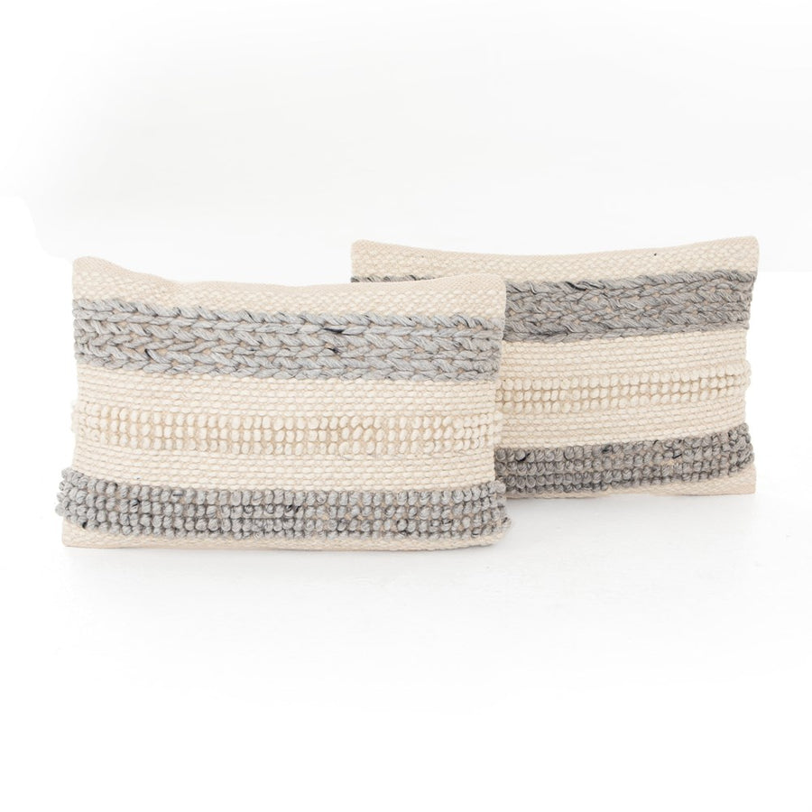 Textured Stripe Pillow, Set Of 2-Four Hands-FH-IWIL-318-Decor-1-France and Son