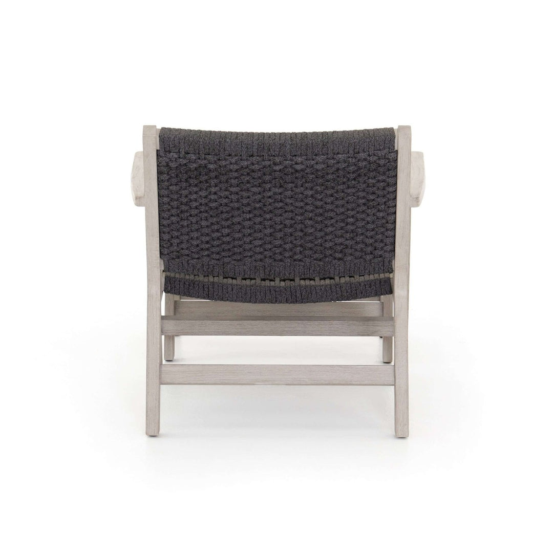 Delano Outdoor Chair & Ottoman-Four Hands-FH-JSOL-020K-Outdoor Lounge ChairsChair & Ottoman-Washed Brown-Fsc / Thick Grey Rope-12-France and Son