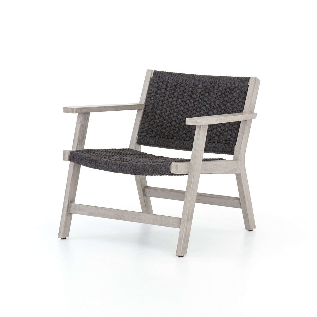 Delano Outdoor Chair & Ottoman-Four Hands-FH-JSOL-020A-Outdoor Lounge ChairsChair-Weathered Grey-Fsc / Thick Dark Grey Rope-18-France and Son