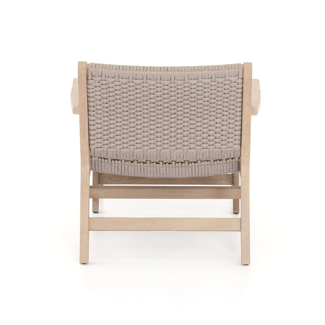 Delano Outdoor Chair & Ottoman-Four Hands-FH-JSOL-020K-Outdoor Lounge ChairsChair & Ottoman-Washed Brown-Fsc / Thick Grey Rope-7-France and Son