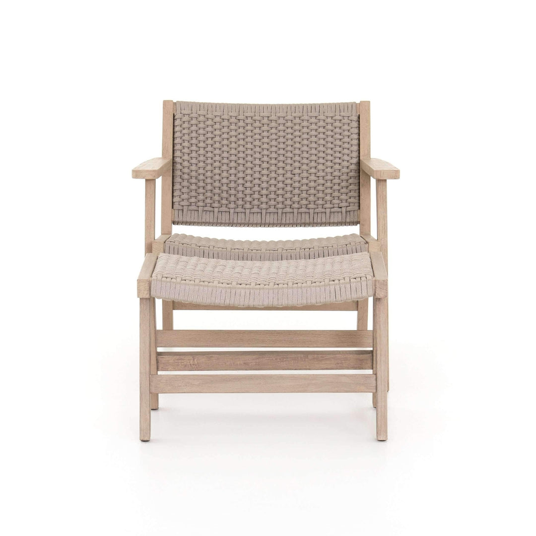 Delano Outdoor Chair & Ottoman-Four Hands-FH-JSOL-020K-Outdoor Lounge ChairsChair & Ottoman-Washed Brown-Fsc / Thick Grey Rope-5-France and Son