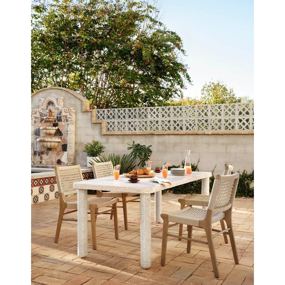 Delmar Outdoor Dining Chair-Four Hands-FH-JSOL-031A-Outdoor Dining ChairsWashed Brown-Fsc-2-France and Son