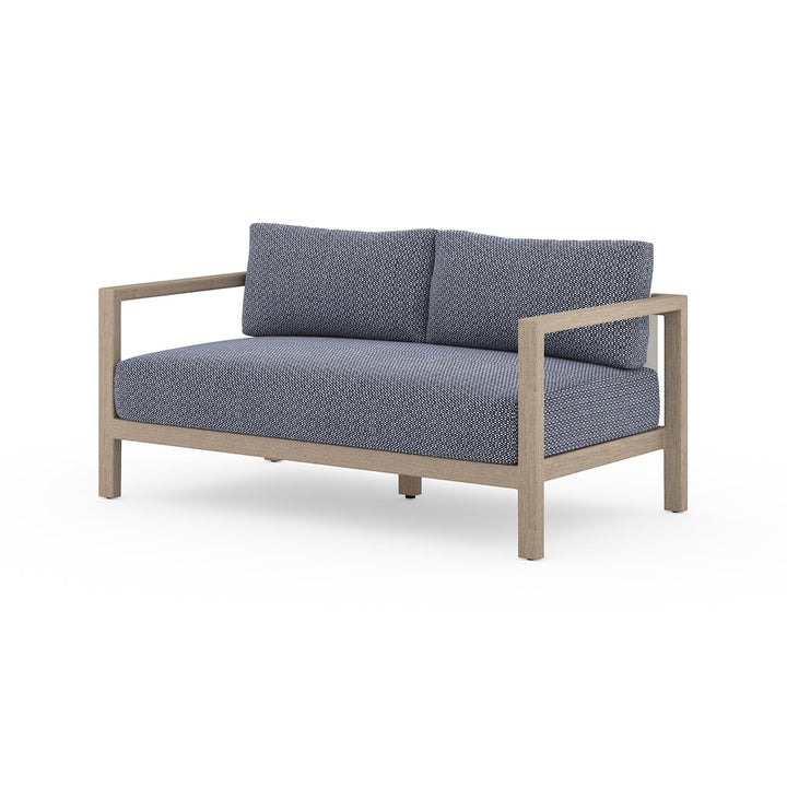 Sonoma Outdoor Sofa-60"-Four Hands-FH-JSOL-10402K-561-Outdoor SofasWashed Brown-Fsc / Light Grey Strap-Stone Grey-13-France and Son