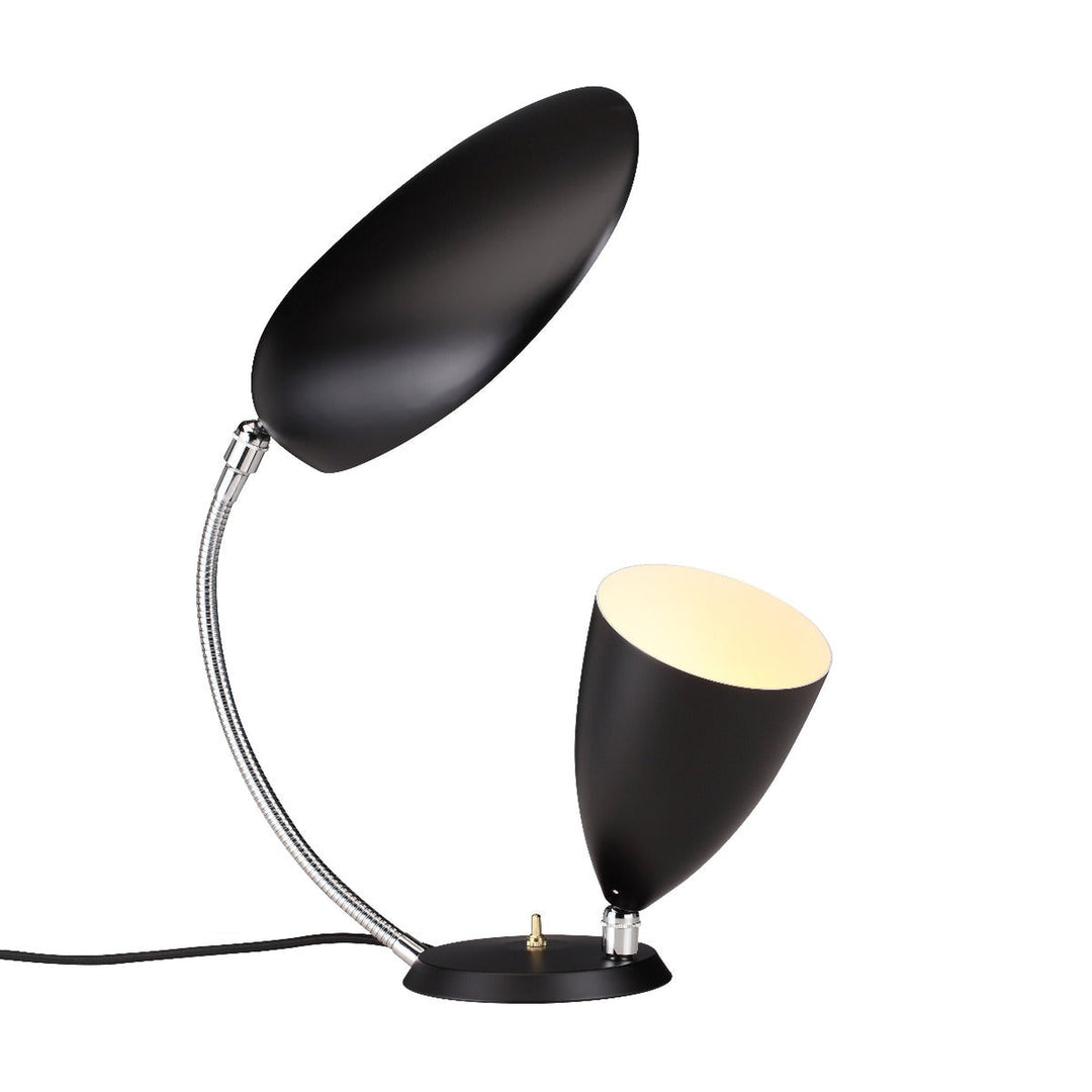 Grossman Cobra Cone Table Lamp-France & Son-LBT0822WHT-Table LampsWhite-4-France and Son