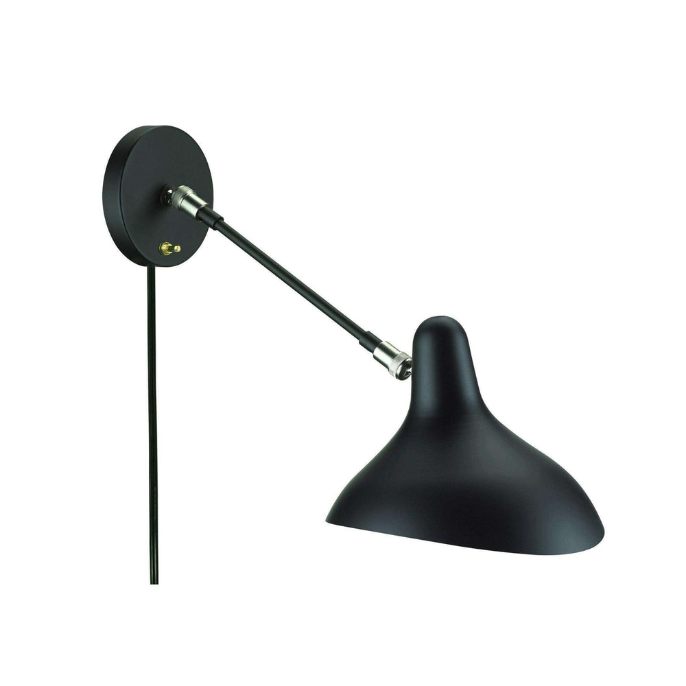 Mid Century Mantis Wall Sconce - Black-France & Son-LBW051BLKNEW-Wall Lighting-2-France and Son