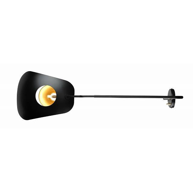Pierre Gauriche Cerf Volant Wall Lamp-France & Son-LBW117BLK-Wall Lighting-3-France and Son