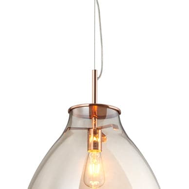 Bubble Drop Glass Pendant Lamp-France & Son-LM1611PAMGLD-Pendants-3-France and Son