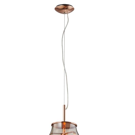 Bubble Drop Glass Pendant Lamp-France & Son-LM1611PAMGLD-Pendants-4-France and Son