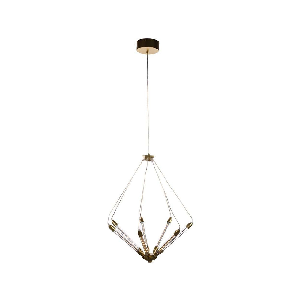 Modern Y 7 Chandelier - Gold-France & Son-LM3517GOLD-Chandeliers-2-France and Son