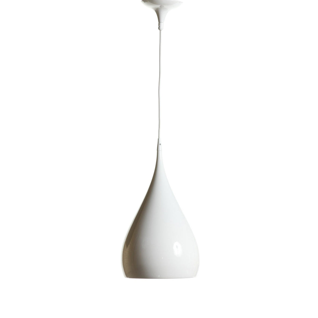 Modern Mo Pendant Lamp - White-France & Son-LM620PWHT-Pendants-1-France and Son