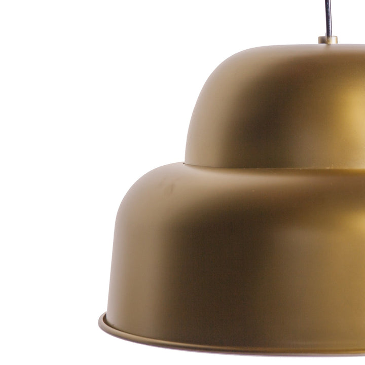 Golden Bell Dome Lamp - Large-France & Son-LM6524RGOLD-Pendants-2-France and Son