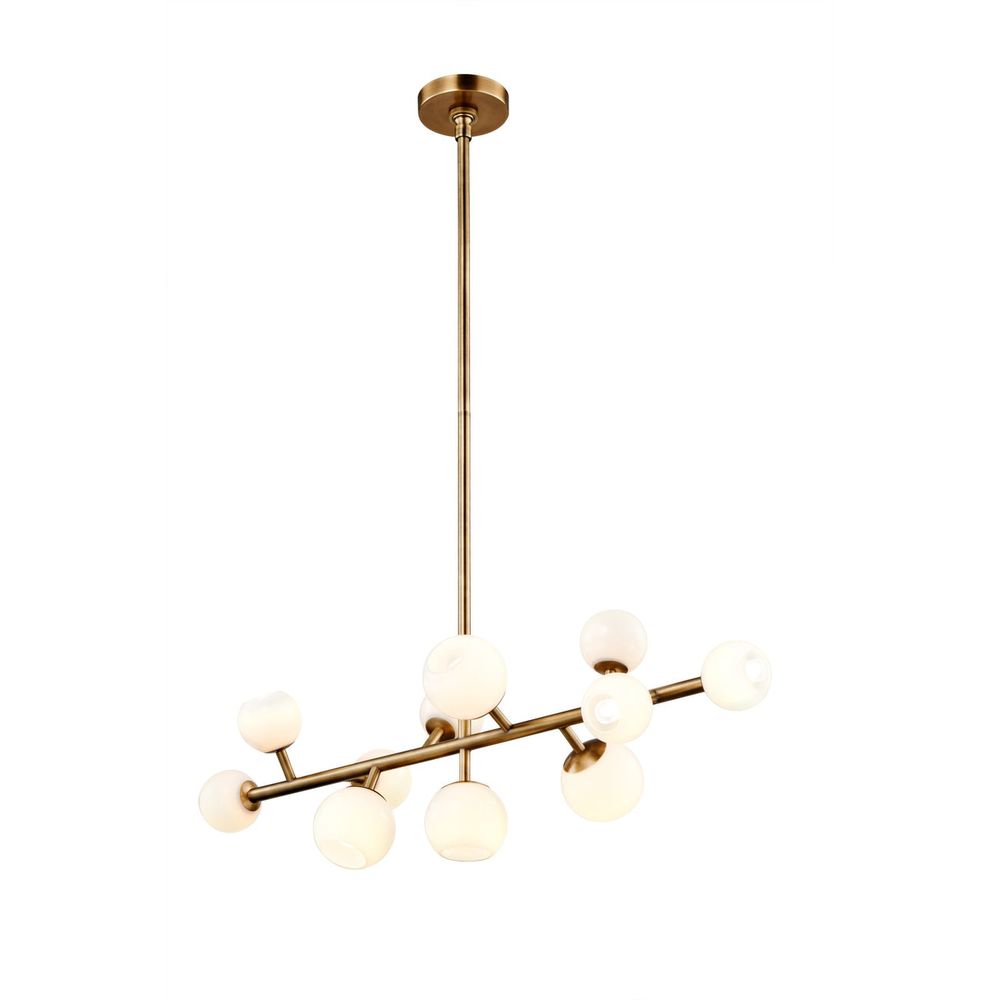 Vaccinium Branching Globe Linear Chandelier – France Son