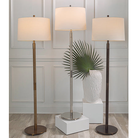 Billy Floor Lamp-Port 68-PORT-LPBS-418-01-Floor LampsAged Brass-2-France and Son