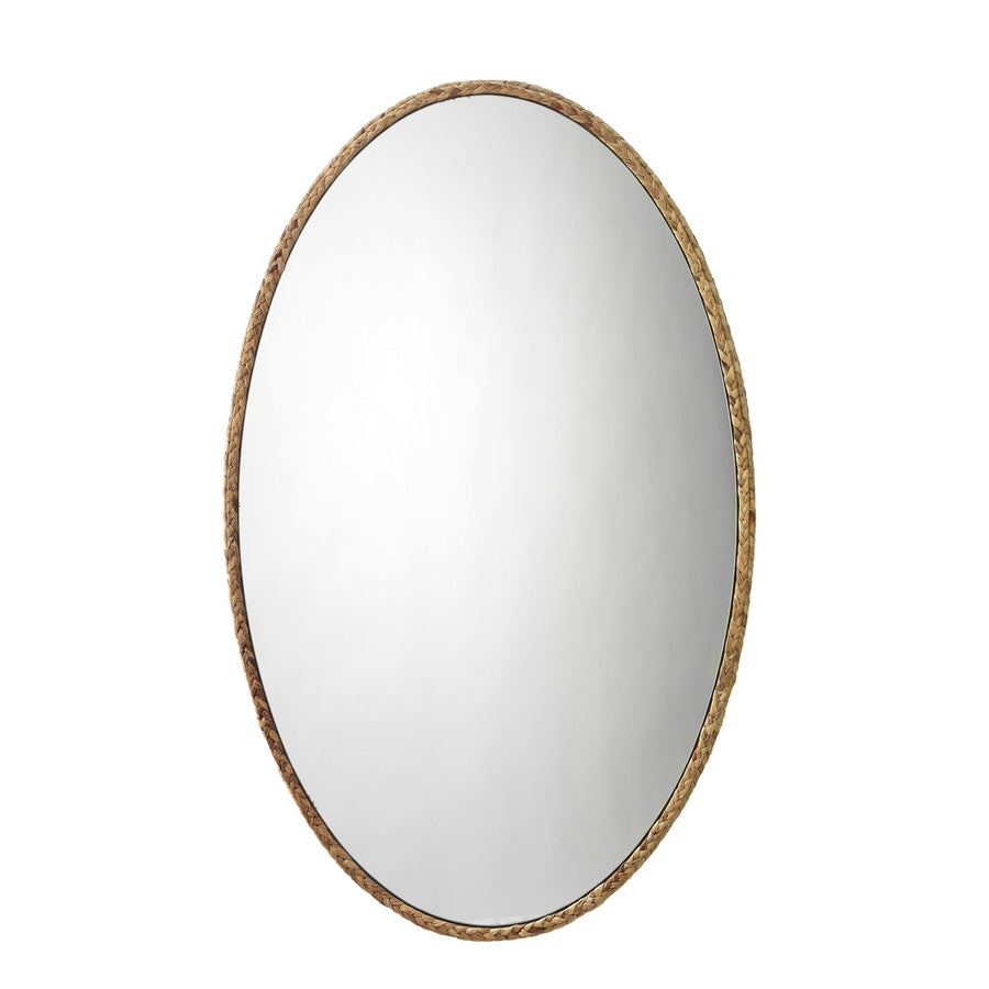 Sparrow Braided Oval Mirror-Jamie Young-JAMIEYO-LS6SPAROVNA-Mirrors-1-France and Son