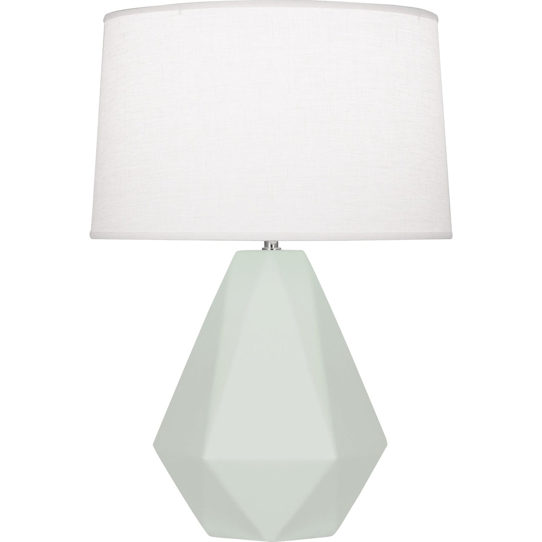Delta Table Lamp-Robert Abbey Fine Lighting-ABBEY-MCL97-Table LampsMatte Celadon-30-France and Son