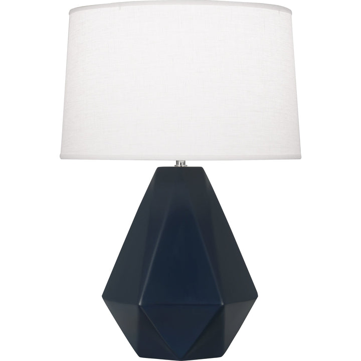 Delta Table Lamp-Robert Abbey Fine Lighting-ABBEY-MMB97-Table LampsMatte Midnight Blue-29-France and Son