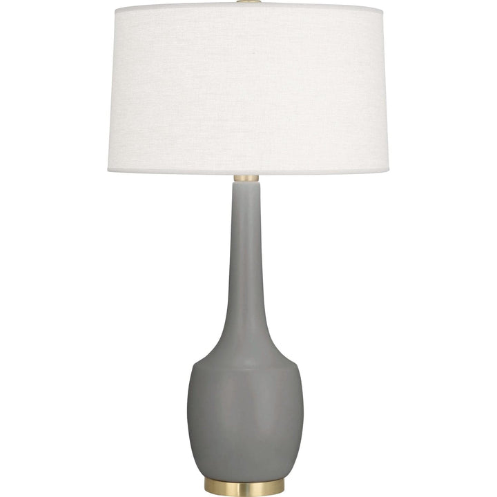 Delilah Table Lamp-Robert Abbey Fine Lighting-ABBEY-MST70-Table LampsMatte Smoky Taupe-32-France and Son