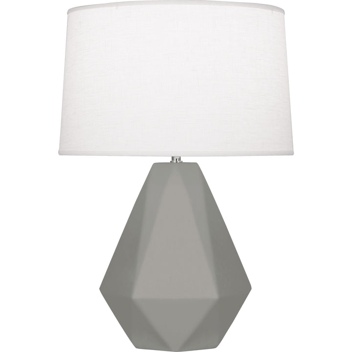 Delta Table Lamp-Robert Abbey Fine Lighting-ABBEY-MST97-Table LampsMatte Smoky Taupe-32-France and Son