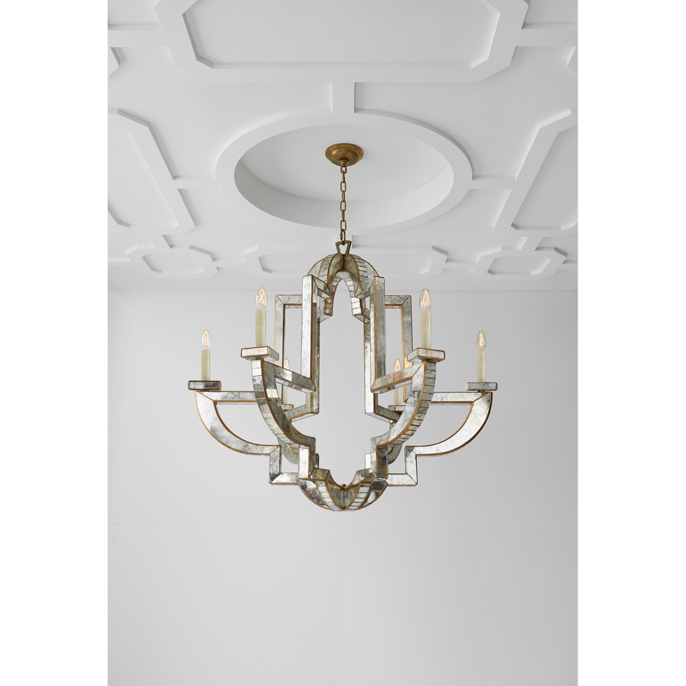 Leah Chandelier-Visual Comfort-VISUAL-NW 5040AM/HAB-ChandeliersMedium-2-France and Son