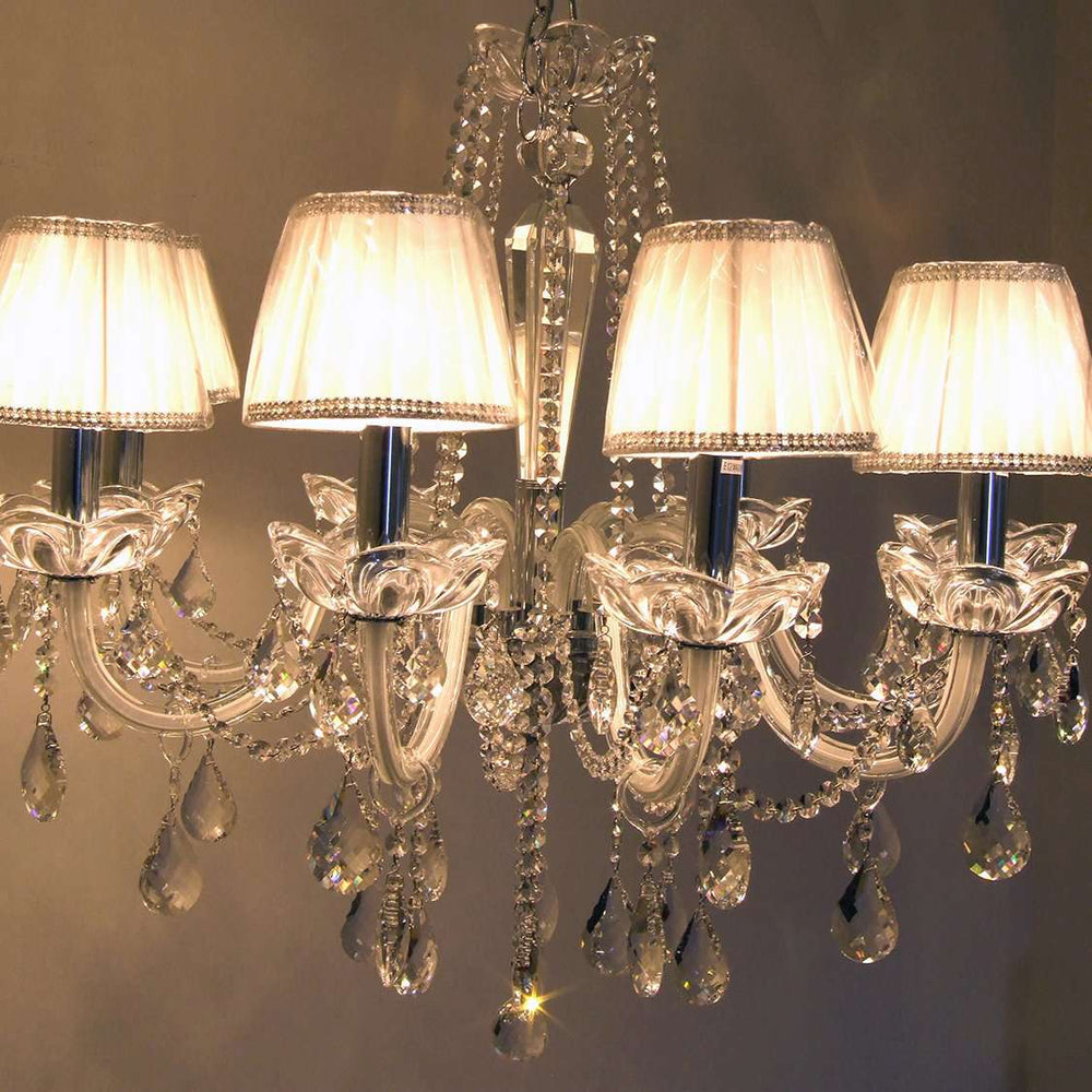 Belle Crystal Chandelier-France & Son-P72748-Chandeliers-2-France and Son