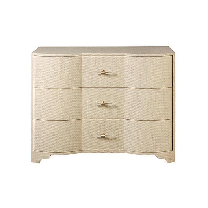 Plymouth 3 Drawer Chest-Worlds Away-WORLD-PLYMOUTH BW-DressersBurl Wood with Acrylic Hardware-16-France and Son