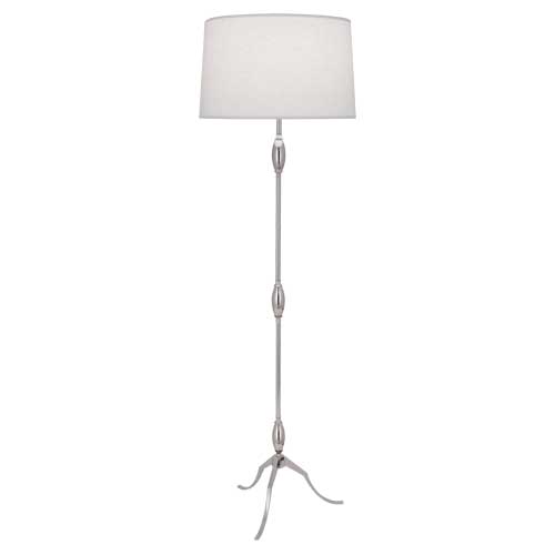 Grace Floor Lamp-Robert Abbey Fine Lighting-ABBEY-S466-Floor LampsPolished Nickel Finish-2-France and Son