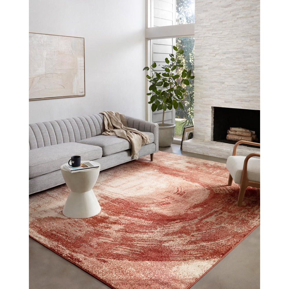 Spirit SPI-03 Rose / Spice Area Rug-Loloi-LOLOI-SPRTSPI-03ROSQ2740-Rugs2'-7" x 4'-2-France and Son