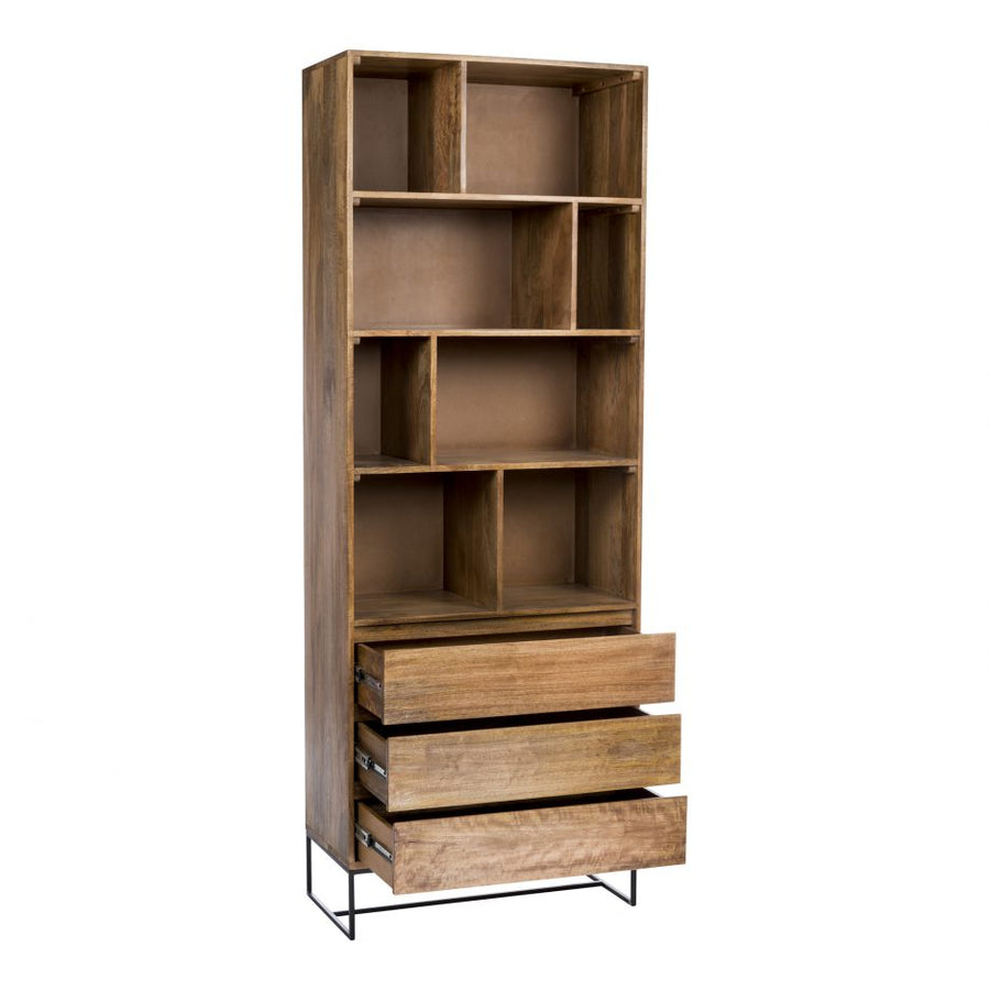 Colvin Shelf With Drawers-Moes-MOE-SR-1024-24-Bookcases & Cabinets-1-France and Son