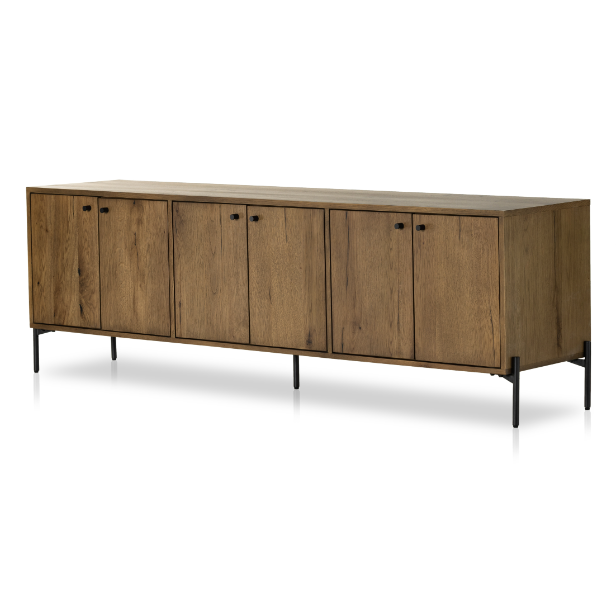 Eaton Media-Amber Oak Resin-Four Hands-FH-228349-002-Sideboards & Credenzas-1-France and Son