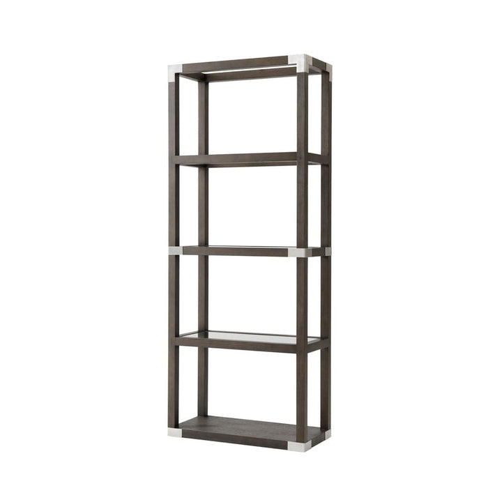 Drewry Shelving Etagere-Theodore Alexander-THEO-TAS63001.C077-Bookcases & CabinetsAnise-3-France and Son