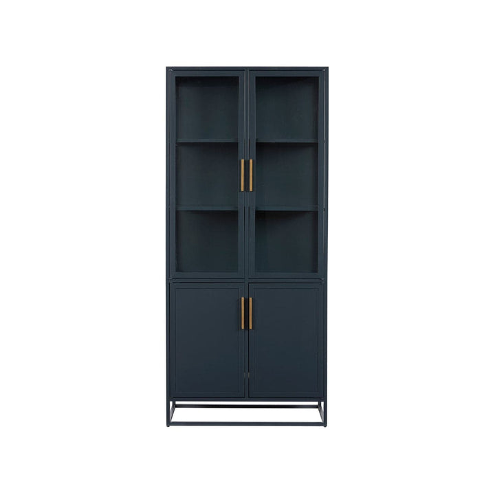 Getaway Santorini Tall Metal Kitchen Cabinet-Universal Furniture-UNIV-U033C676-Bookcases & Cabinets-4-France and Son