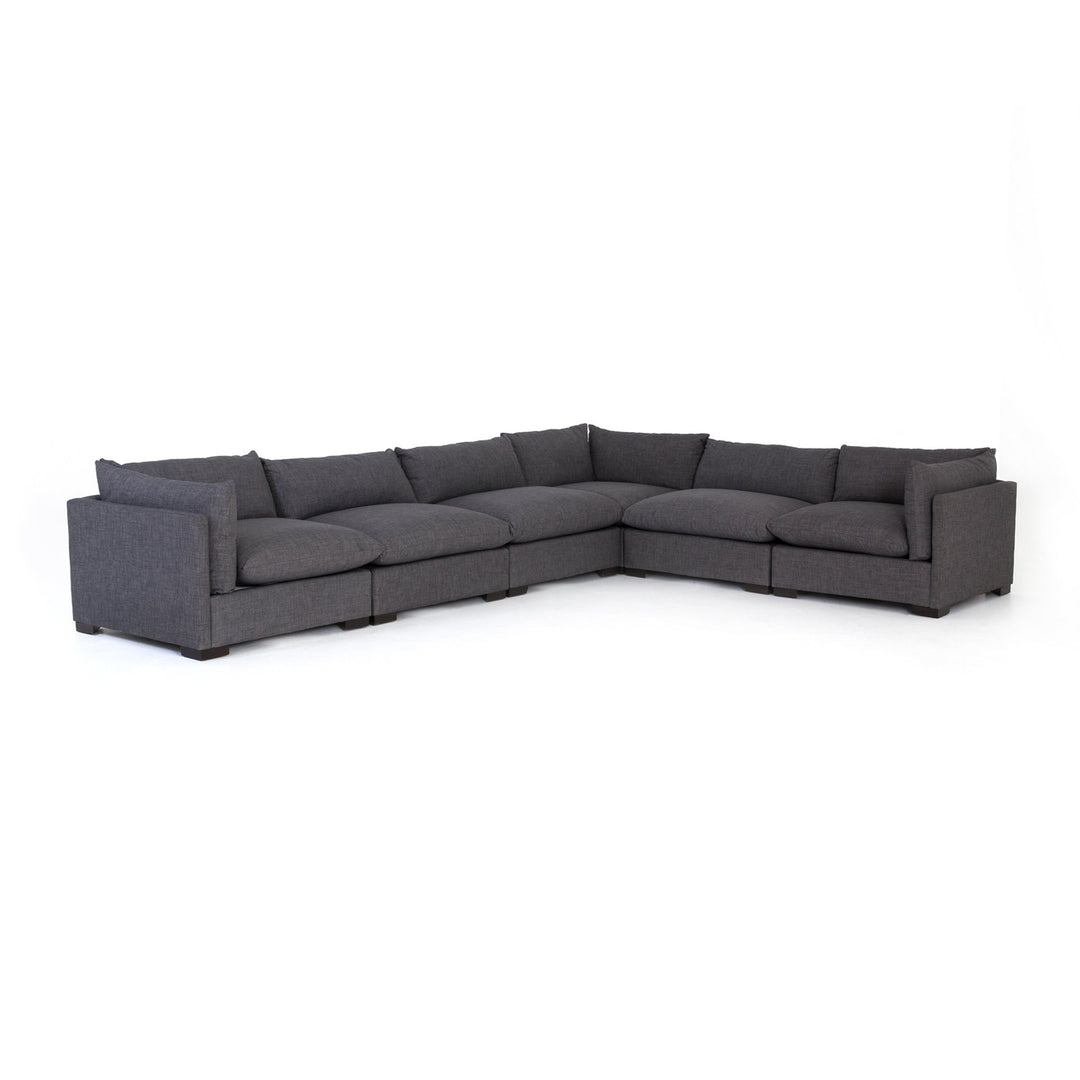 Westwood Sectional-Four Hands-FH-UATR-S07-008-Sectionals6-Pc Sectional-Bennett Charcoal-12-France and Son