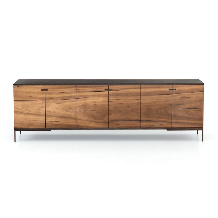 Cuzco Media Console-Four Hands-FH-UWES-128-Media Storage / TV StandsNatural Yukas Resin-Large-12-France and Son