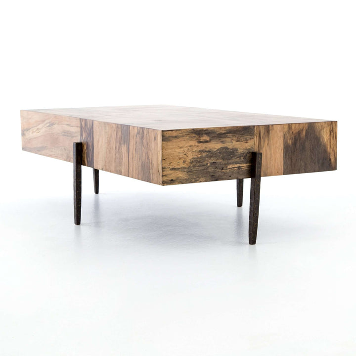Indra Coffee Table-Four Hands-FH-107564-004-Coffee TablesSpalted Primavera-4-France and Son