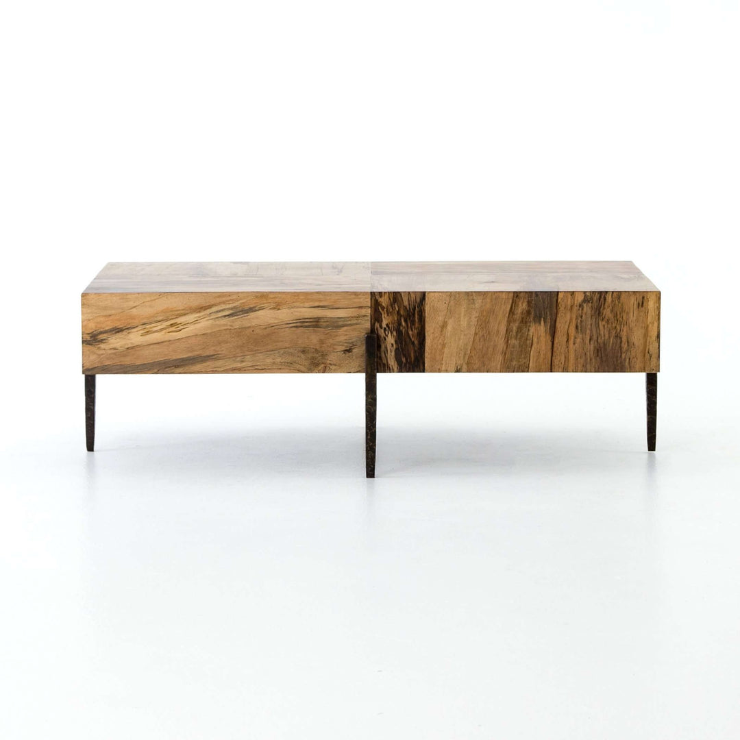Indra Coffee Table-Four Hands-FH-107564-004-Coffee TablesSpalted Primavera-5-France and Son