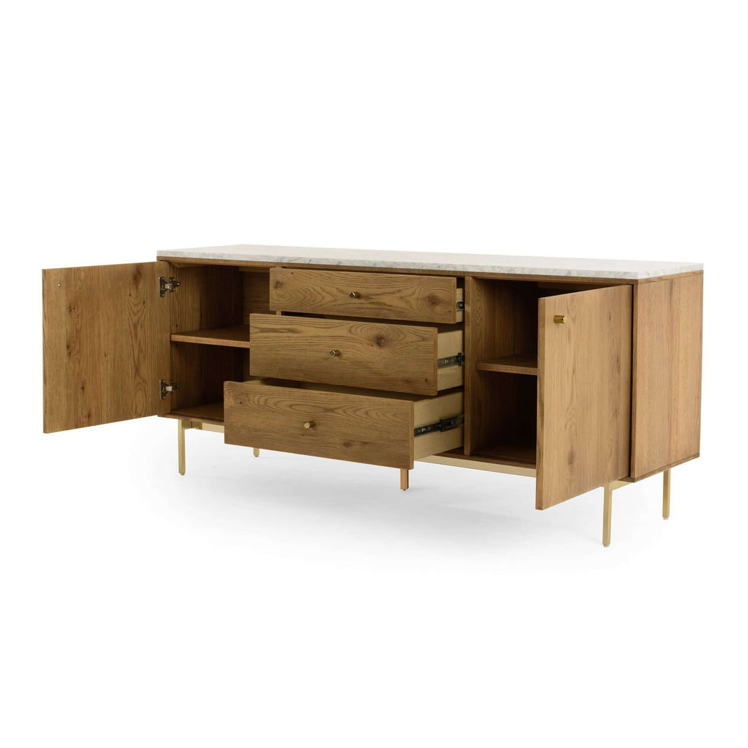 Montrose Media Console-Four Hands-FH-VBAR-061-Media Storage / TV Stands-3-France and Son