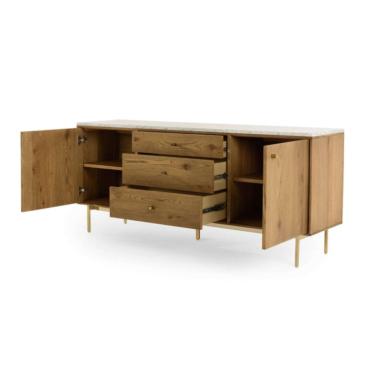 Montrose Media Console-Four Hands-FH-VBAR-061-Media Storage / TV Stands-3-France and Son