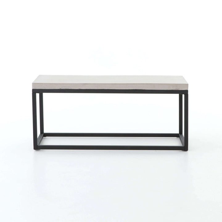 Maximus 40" Coffee Table-Four Hands-FH-VCNS-F003B-Coffee TablesNatural Grey & Black-5-France and Son