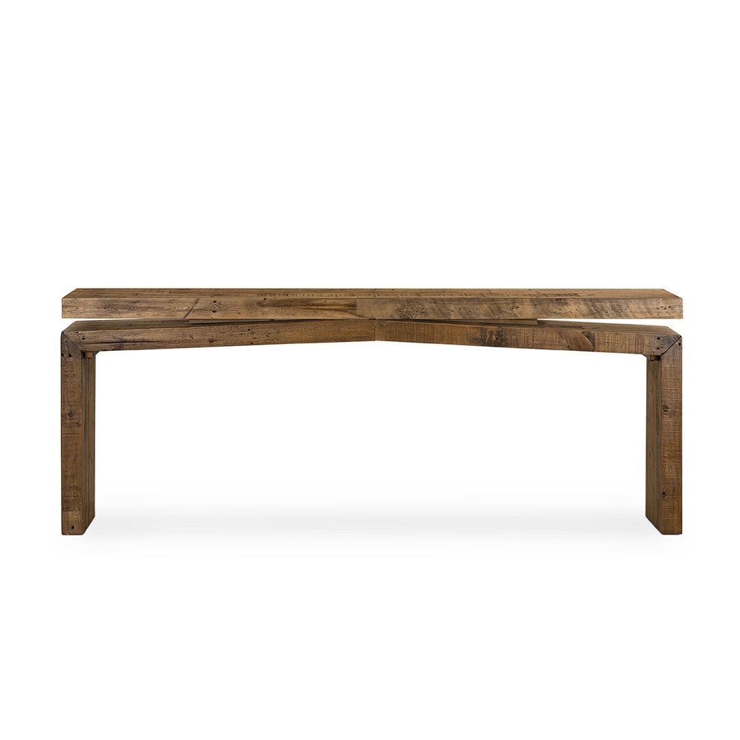 Matthes Console Table-Four Hands-FH-107936-008-Console TablesRustic Natural-5-France and Son